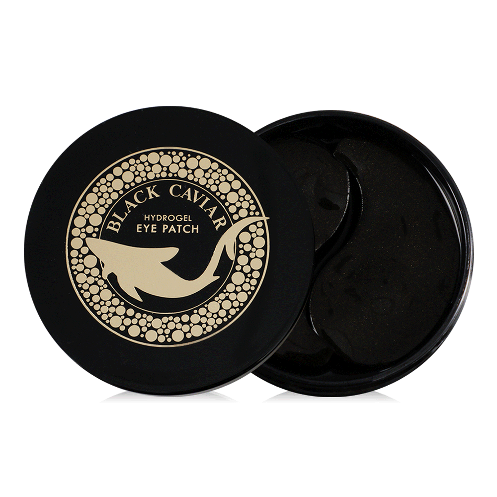 esfolio Black Caviar Hydrogel Eye Patch 60pcs - KLO