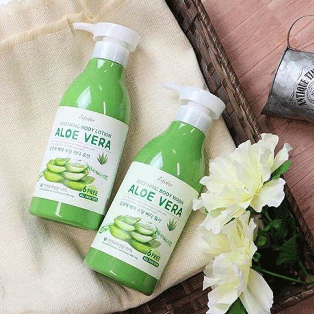 esfolio Aloe Vera Soothing Body Wash 500ml - KLO