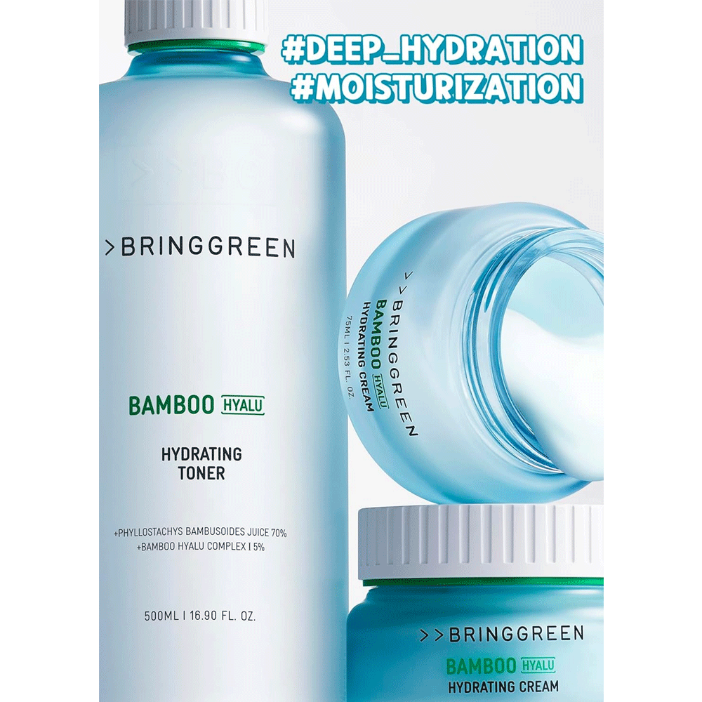 BRING GREEN Bamboo Hyalu Hydrating Toner 250ml - KLO