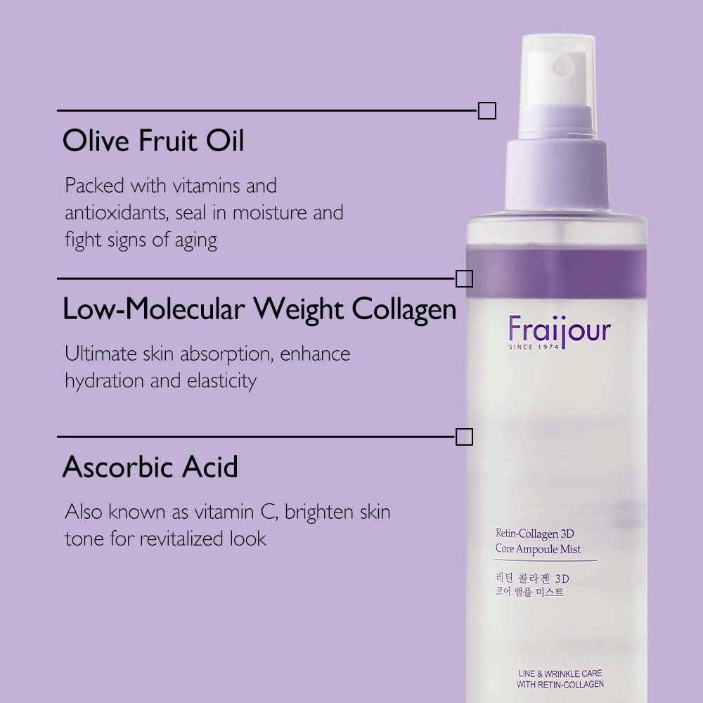 Fraijour Retin-Collagen 3D Core Ampoule Mist 200ml - KLO