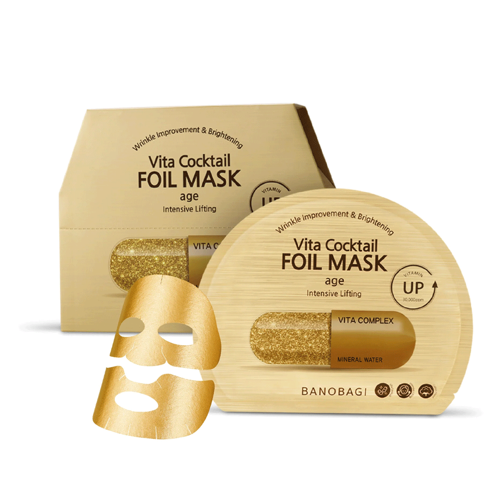 BANOBAGI Vita Cocktail Foil Mask #Age 30g * 10ea - KLO