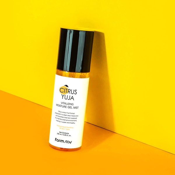 Farmstay Citrus Yuja Vitalizing Moisture Gel Mist 120ml - KLO