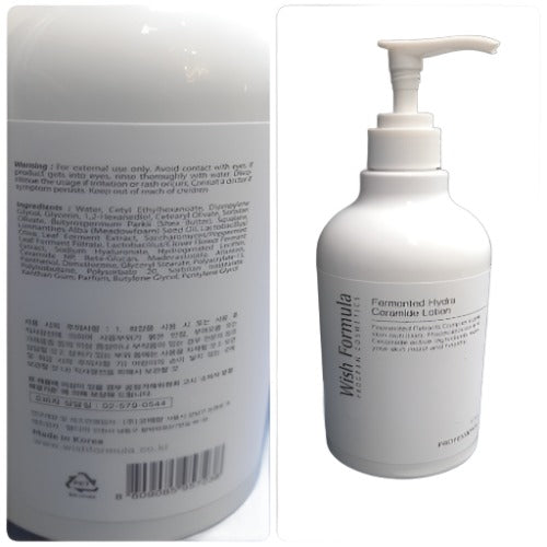 Wish Formula Fermented Hydra Ceramide Lotion 500g - KLO