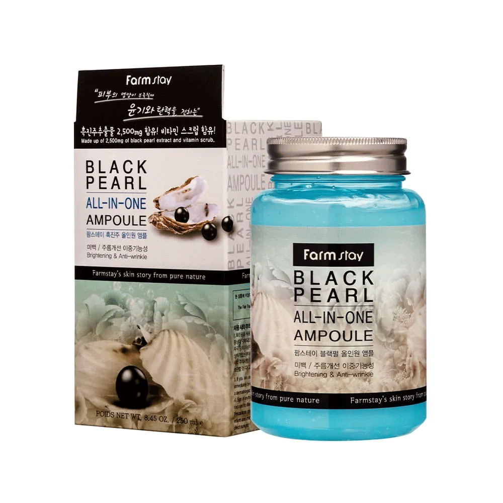 Farmstay Black Pearl All-In One Ampoule 250ml - KLO