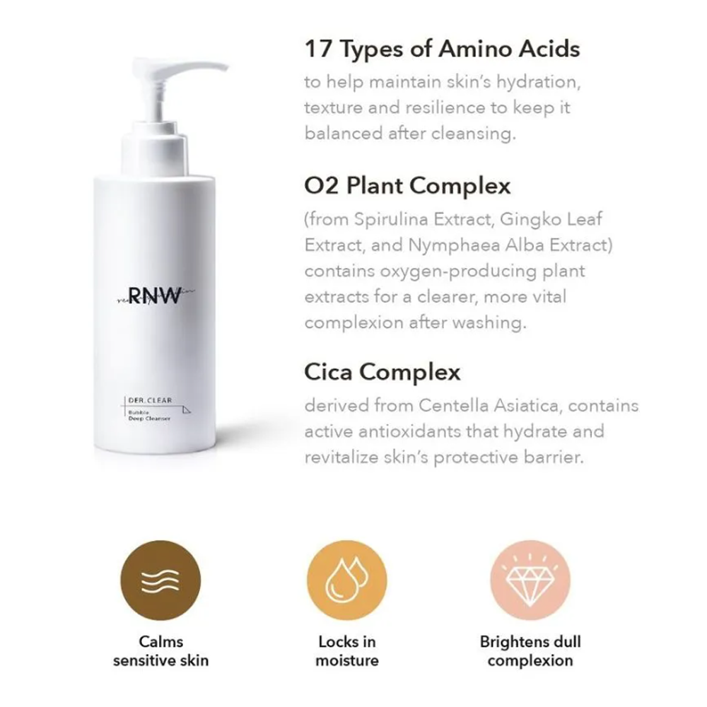 RNW DER. CLEAR Bubble Deep Cleanser 200g - KLO