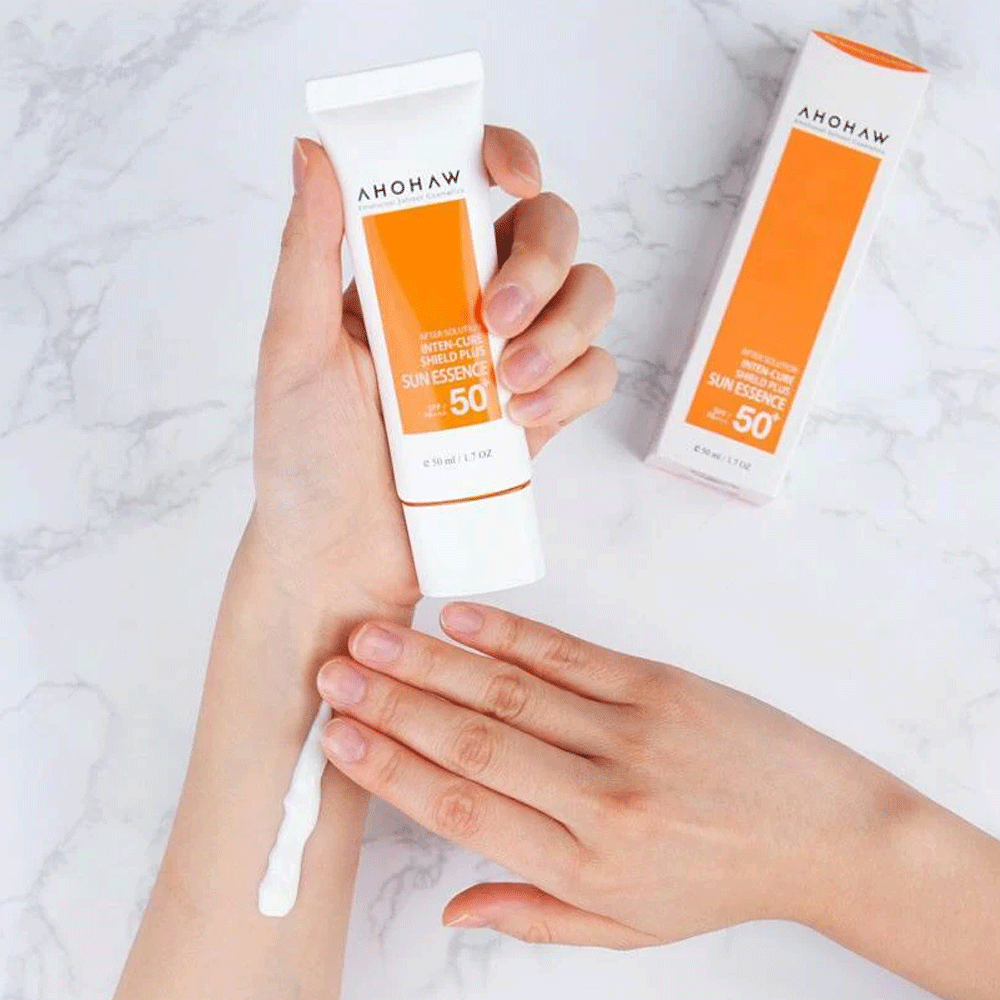 AHOHWA Inten Cure Shield Plus Sun Essence 50ml - KLO