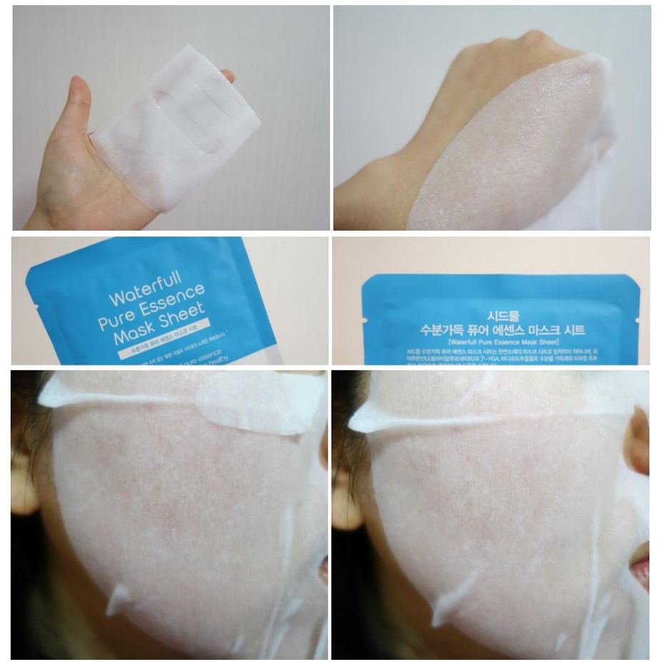 Sidmool Waterfull Pure Essence Mask Sheet 10pcs - DODOSKIN