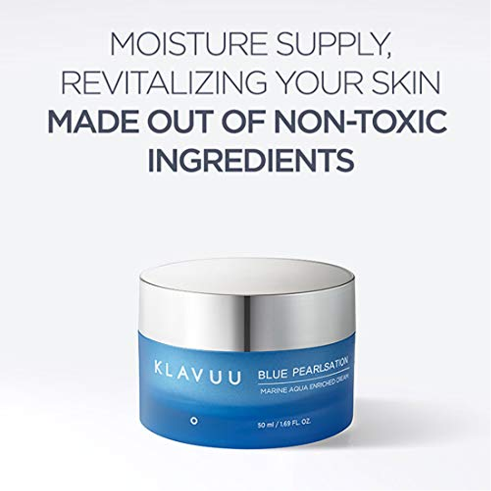 KLAVUU Blue Pearlsation Marine Aqua Enriched Cream 50ml - KLO
