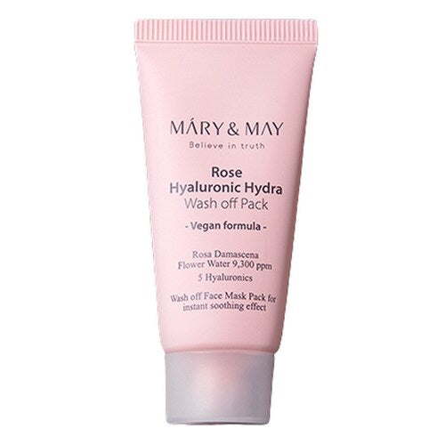 Mary&May Rose Hyaluronic Hydra Wash off Pack 30g - KLO