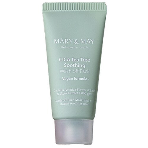 Mary&May CICA TeaTree Soothing Wash off Pack 30g - KLO