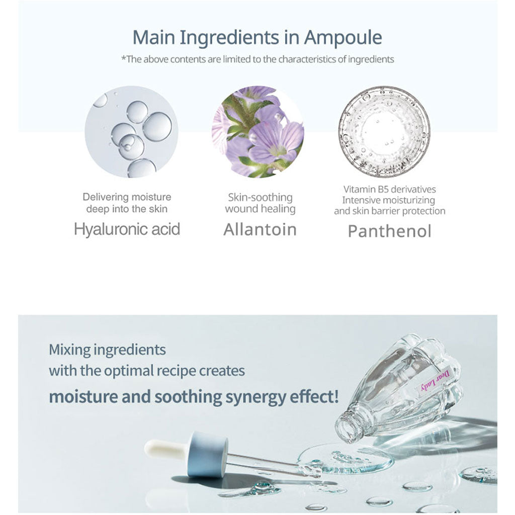 Dermamular Dear Lady Hyaloid Ampoule 30ml - Dodoskin