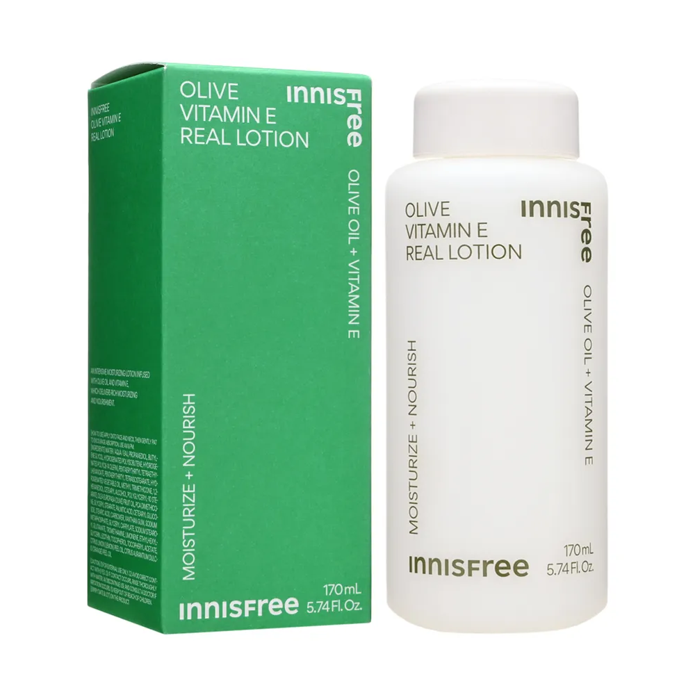 Innisfree Olive Vitamin E Real Lotion 170ml - KLO