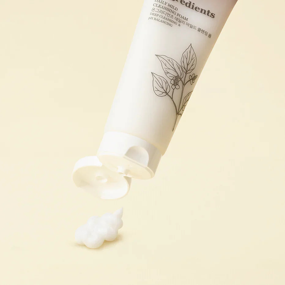 Ongredients Daily Mild Cleansing Foam 150ml - KLO