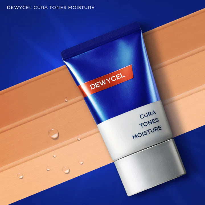 (Matt) DEWYCEL Cura Tones Moisture SPF50+ PA+++ 40ml - DODOSKIN