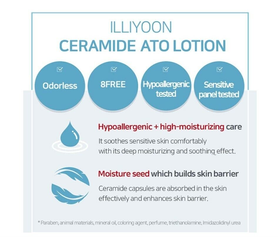 ILLIYOON Ceramide Ato Body Lotion 528ml - KLO