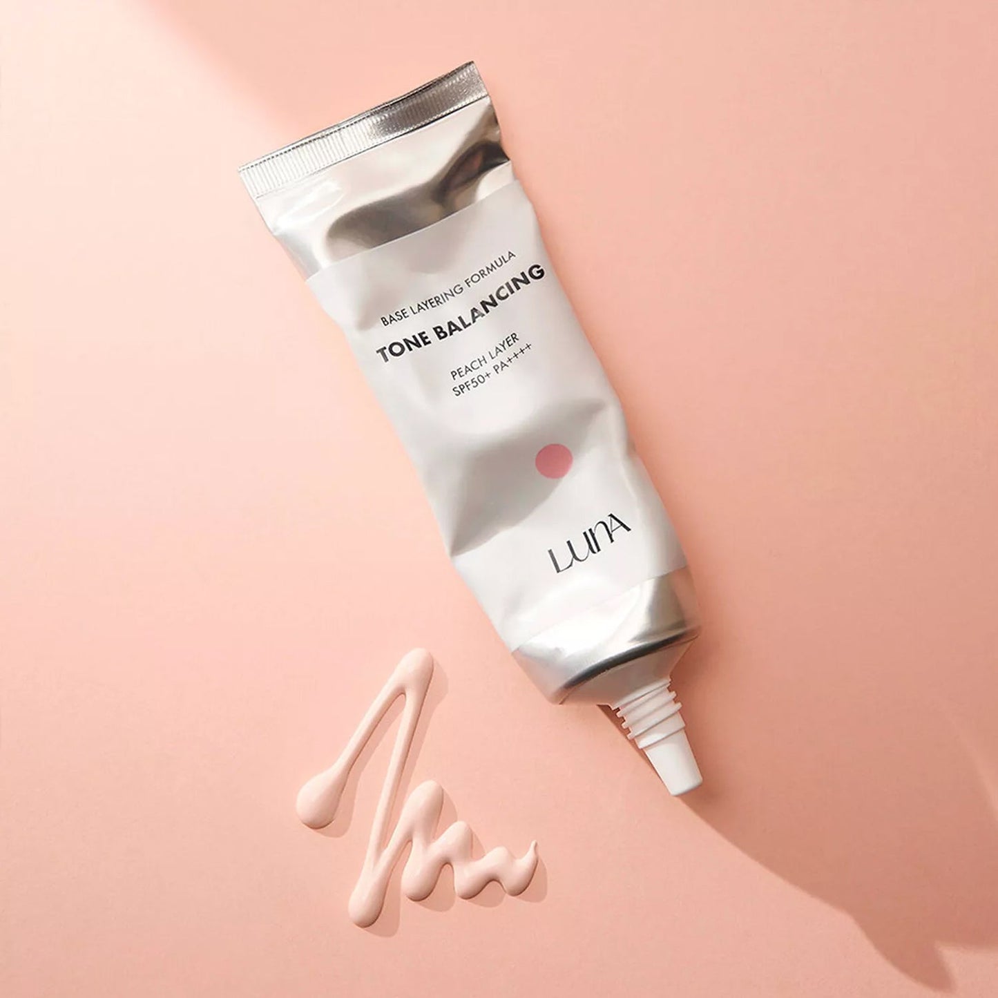 LUNA Base Layering Formula Tone Balancing Peach Layer 40ml SPF50+ PA++++