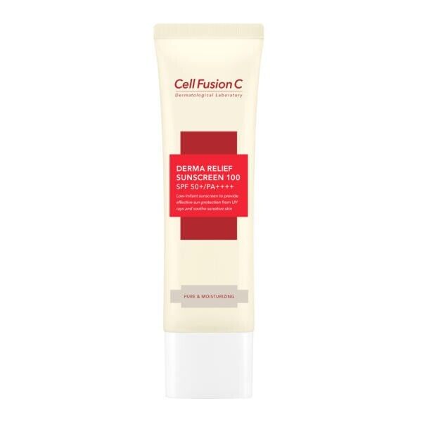 Cell Fusion C Derma Relief Sunscreen 100 SPF50+ PA++++ 50ml - Dodoskin