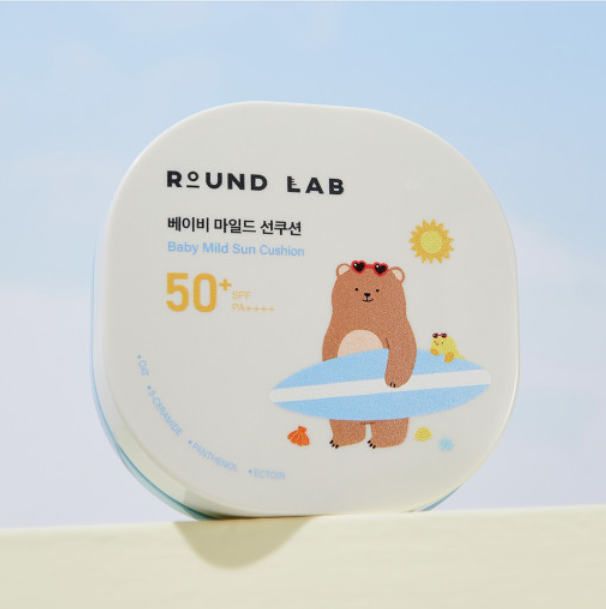 ROUND LAB Baby Mild Sun Cushion SPF 50+ PA++++ 16g