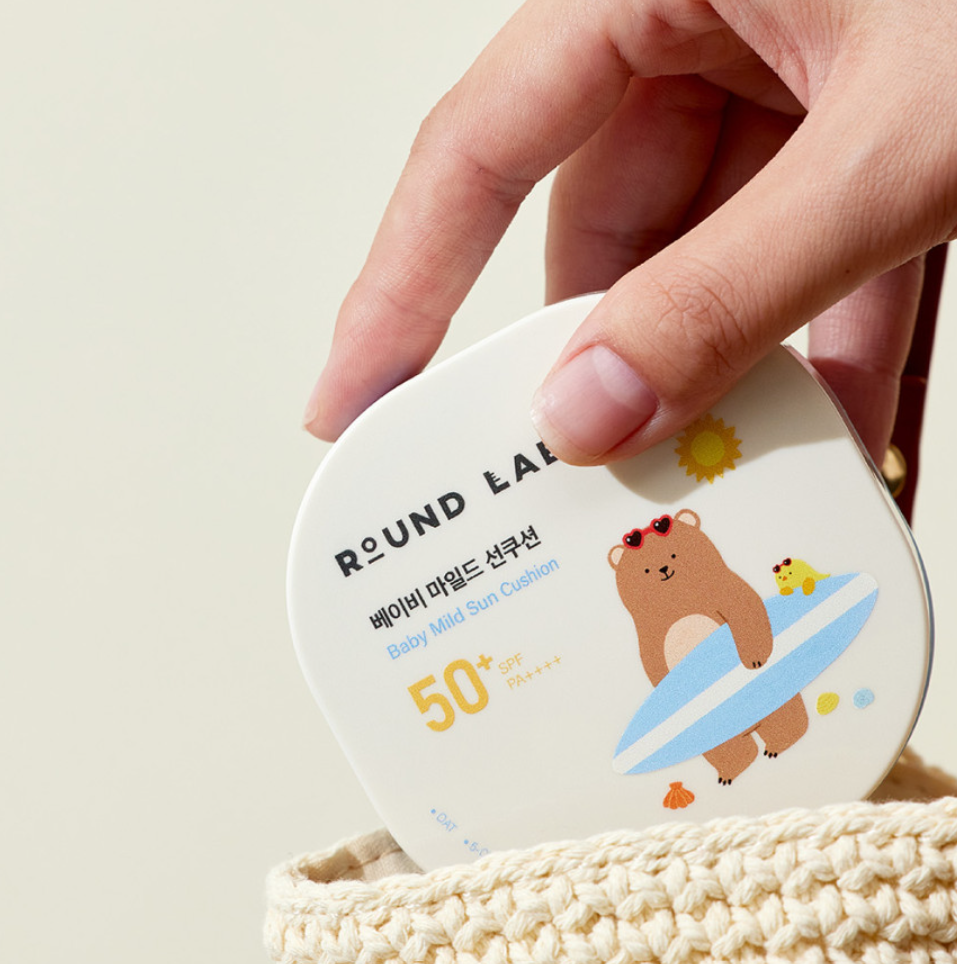 ROUND LAB Baby Mild Sun Cushion SPF 50+ PA++++ 16g
