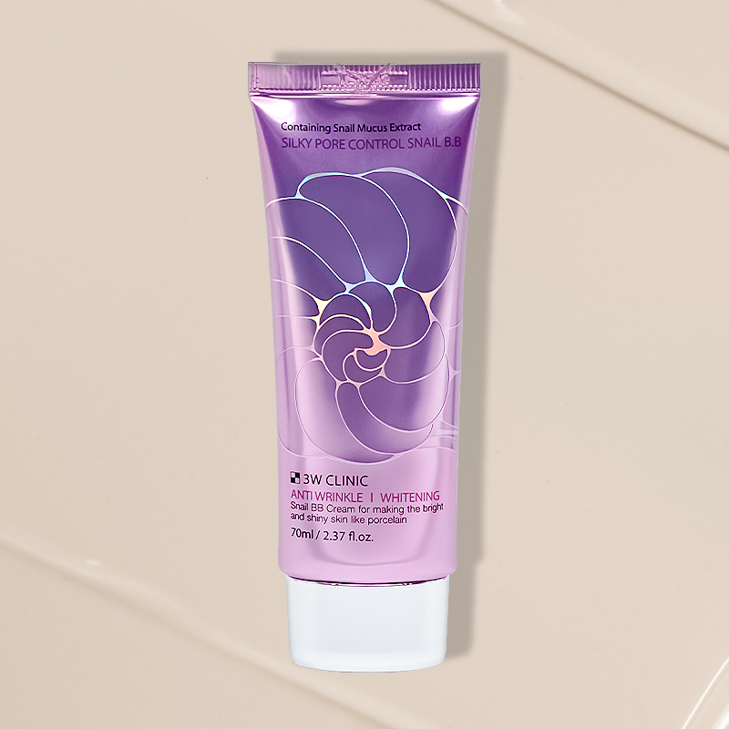 3W CLINIC Silky Pore Control Snail BB 70ml