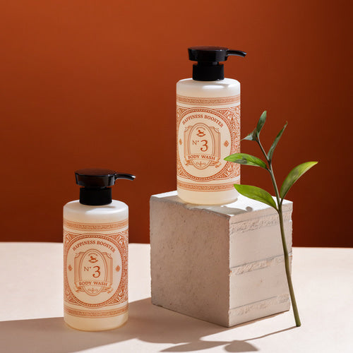 OPTATUM Village Collection Body care 3-piece gift set (wash + lotion + towel + diffuser card)