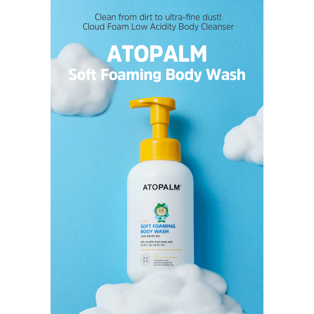 ATOPALM Soft Foaming Body Wash Kids 460ml (22AD) - KLO
