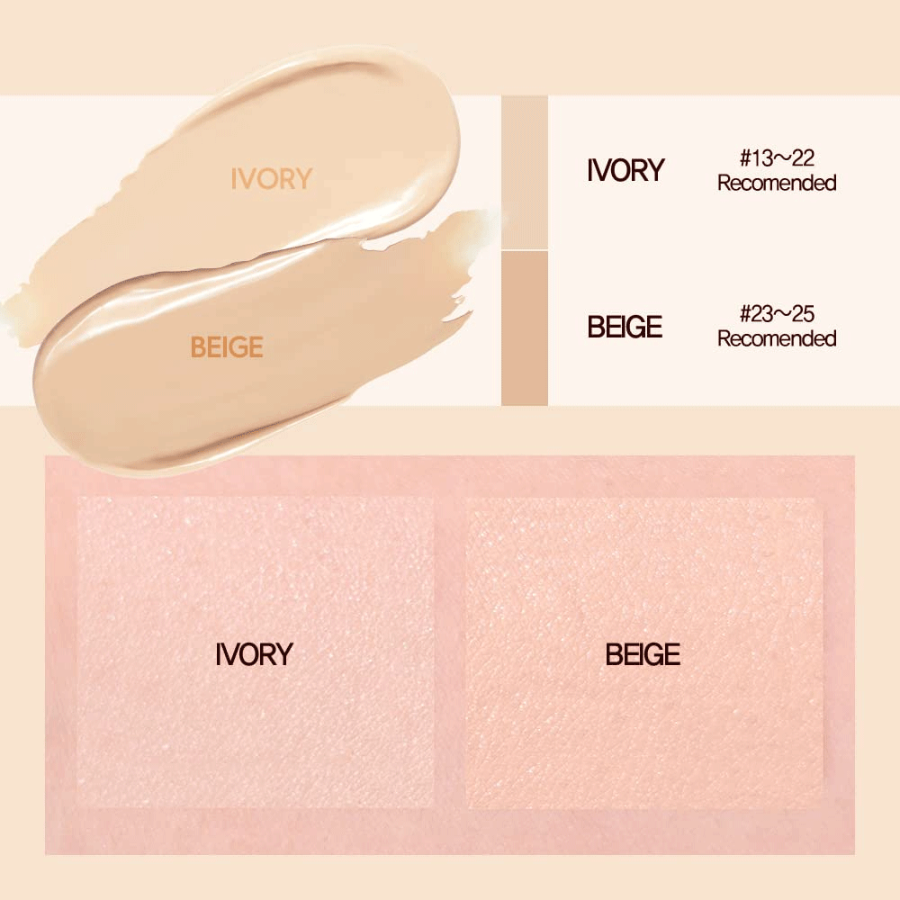 espoir Pro Tailor Be Natural Cushion SPF50 PA++++ 14g *2ea (Original+Refill) - DODOSKIN