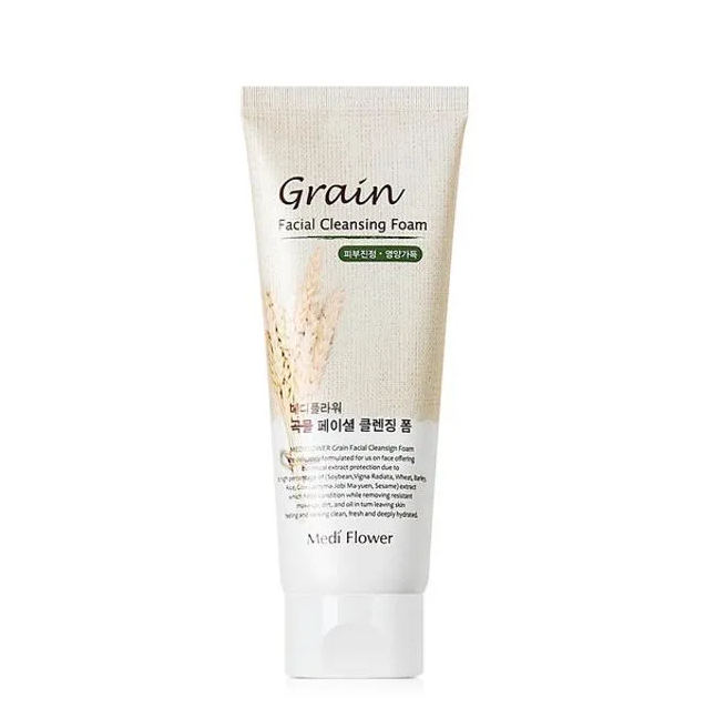 MediFlower Grain Facial Cleansing Foam 150ml - KLO