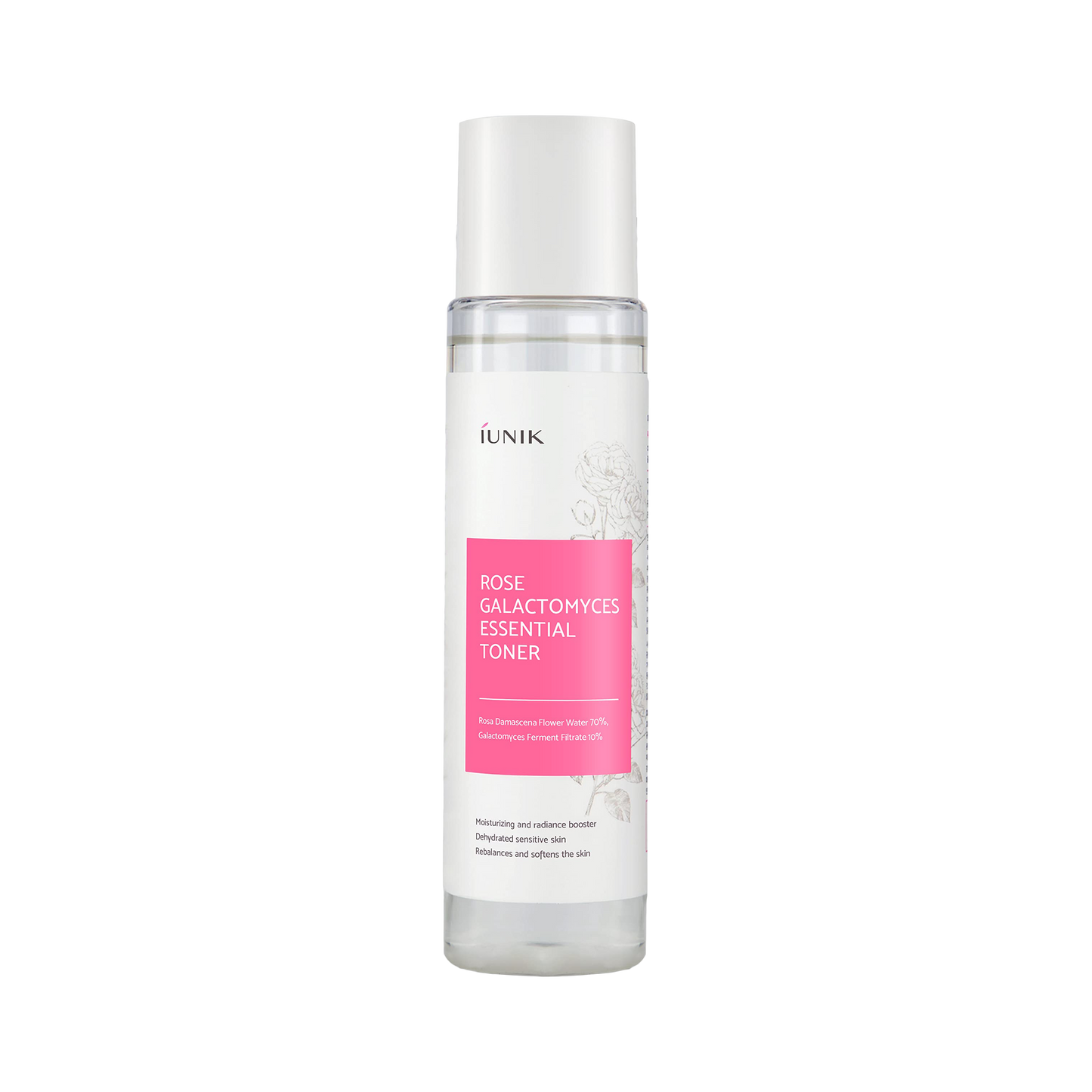 iUNIK Rose Galactomyces Essential Toner 200ml - DODOSKIN
