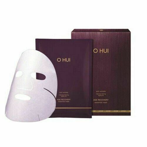 O HUI Age Recovery Essential Mask anti-aging intensive care sheet 8pcs - KLO