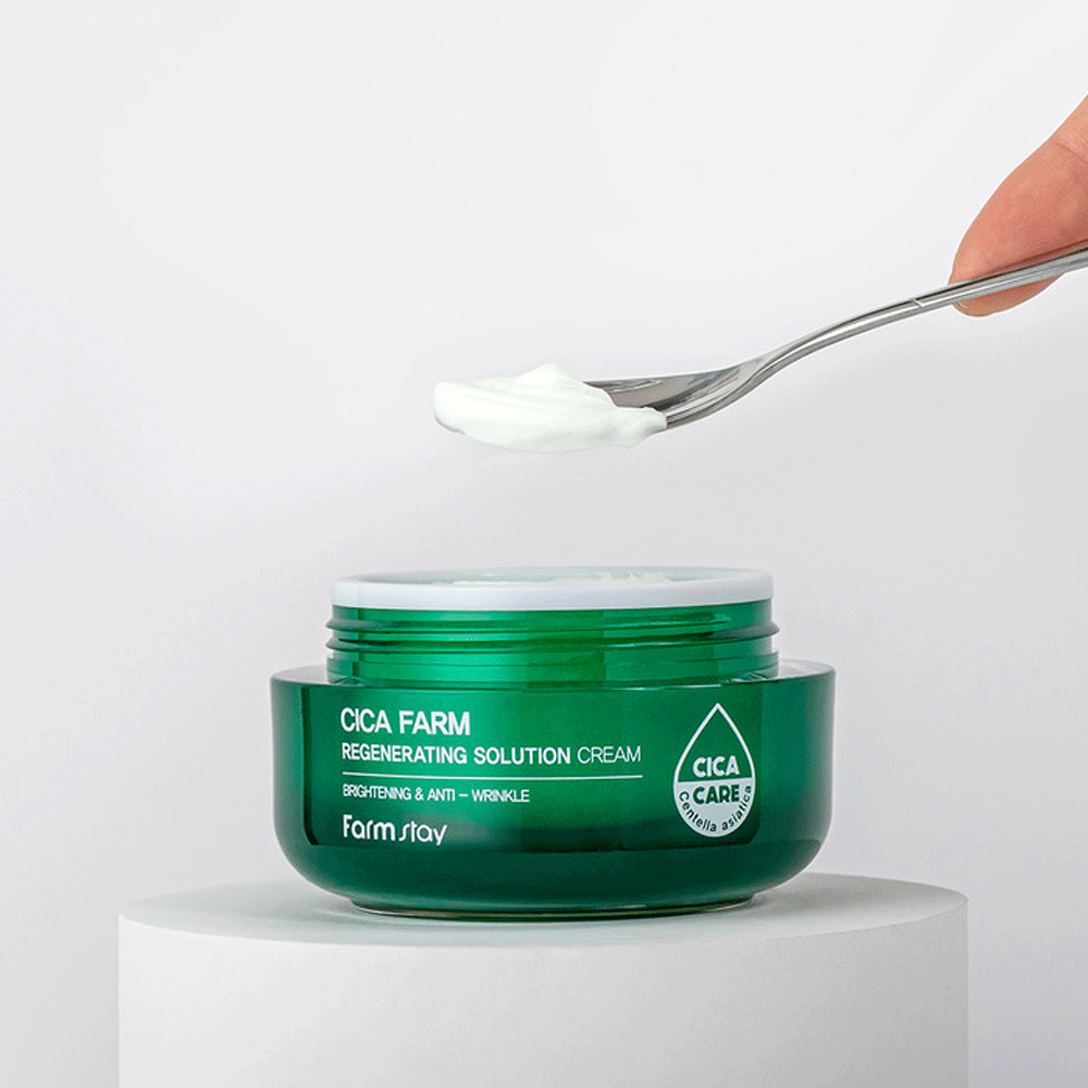 Farmstay Cica Farm Regenerating Solution Cream - KLO