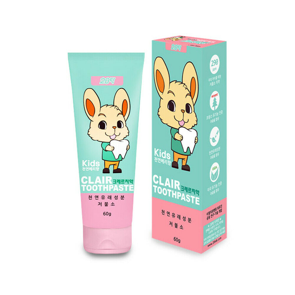 DoctorEL Dr.EL Clair Toothpaste Low fluoride toothpaste for my baby 60g - Dodoskin