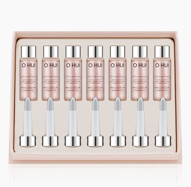O HUI Miracle Moisture Ampoule 777 Reinforce the Ceramides In the Skin 7ml*7EA - KLO