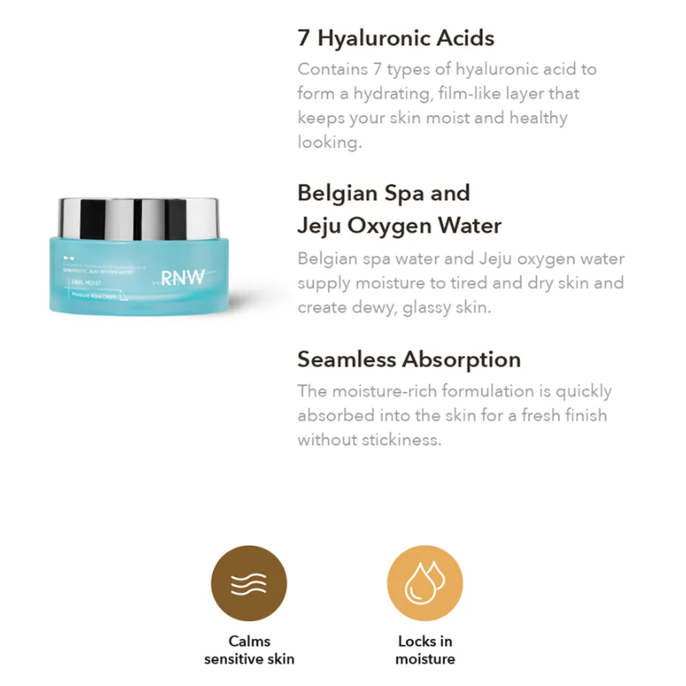 RNW DER. MOIST Moisture Aqua Cream 50ml - DODOSKIN