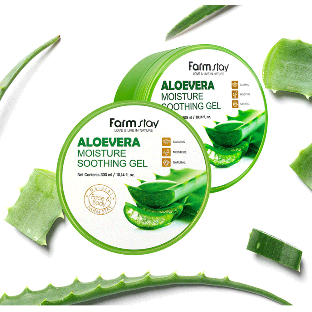 Farmstay *Renew* Moisture Soothing Gel Aloevera 300ml - KLO