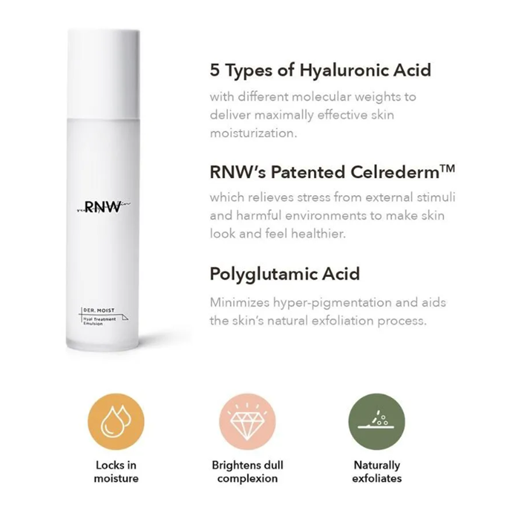 RNW DER. MOIST Hyal Treatment Emulsion 125ml - KLO