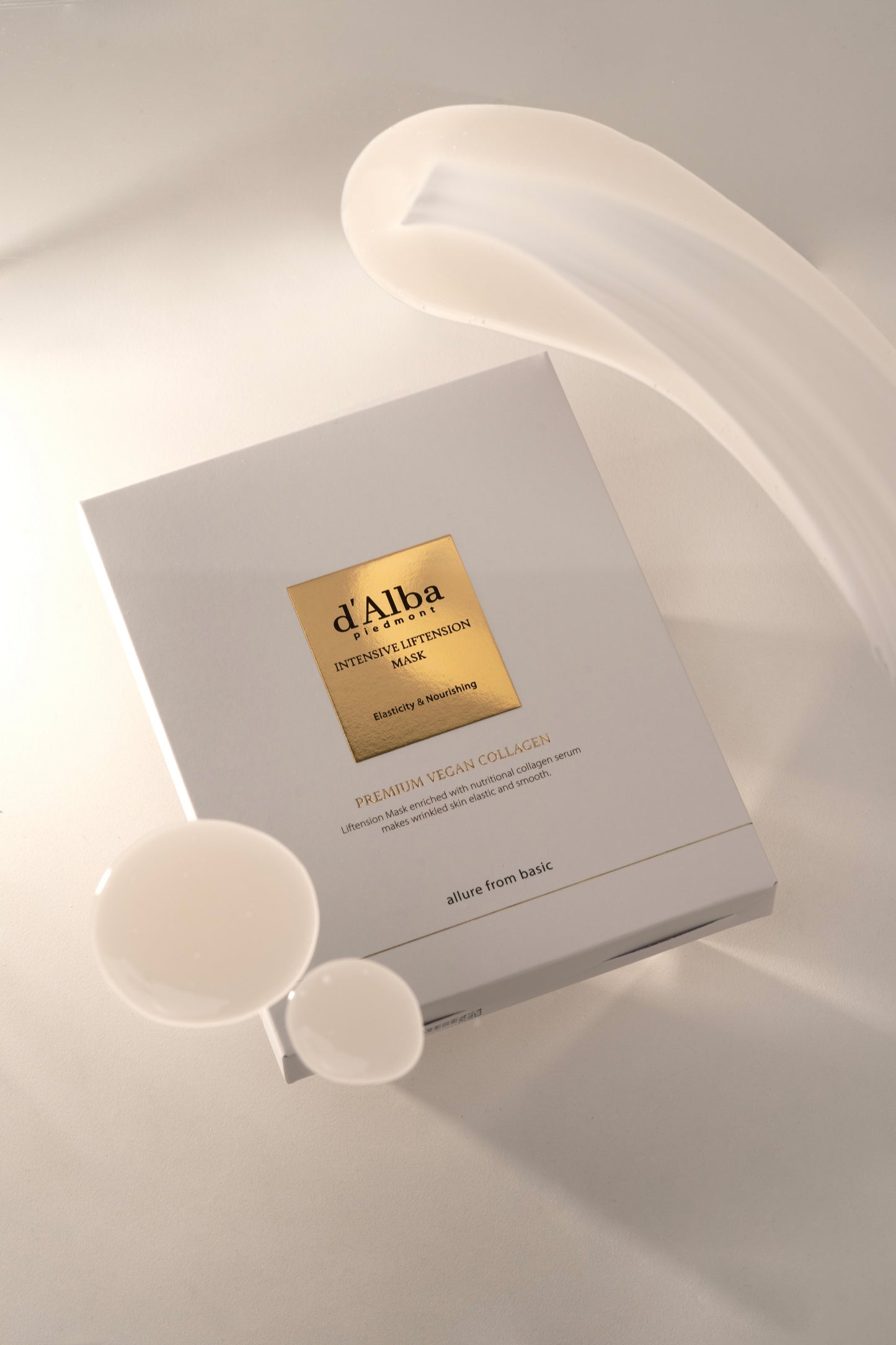 D'ALBA Intensive Liftension Mask 35g x 4ea - DODOSKIN