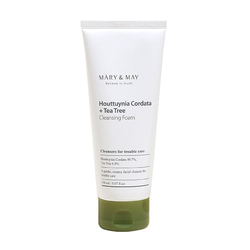 Mary&May Houttuynia Cordata+Tea Tree Cleansing Foam 150ml - KLO