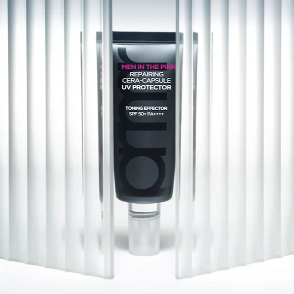 (Prince)Primera Men in the Pink Repairing Cera-Capsule UV Protector Toning Effector SPF 50+ PA++++ 40ml - KLO