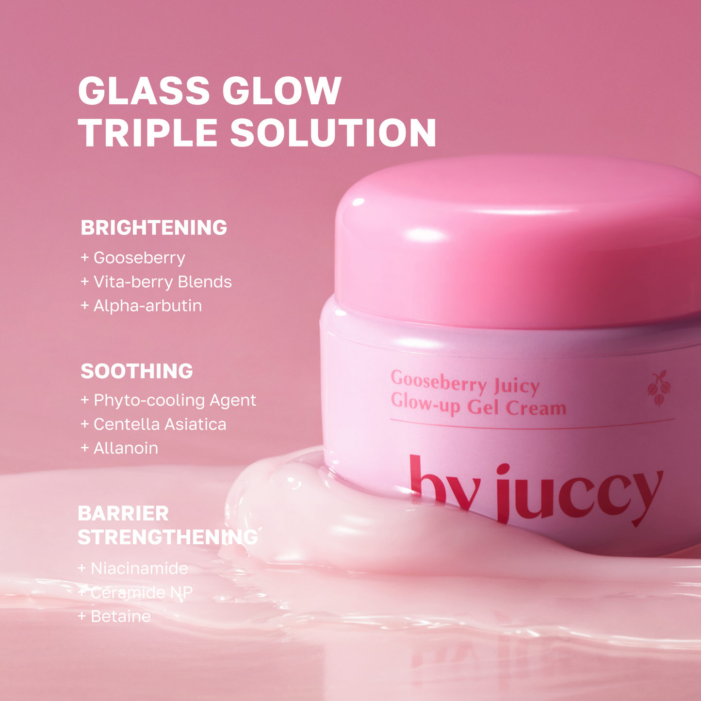 by juccy Gooseberry Juicy Glow-up Gel Cream 55ml