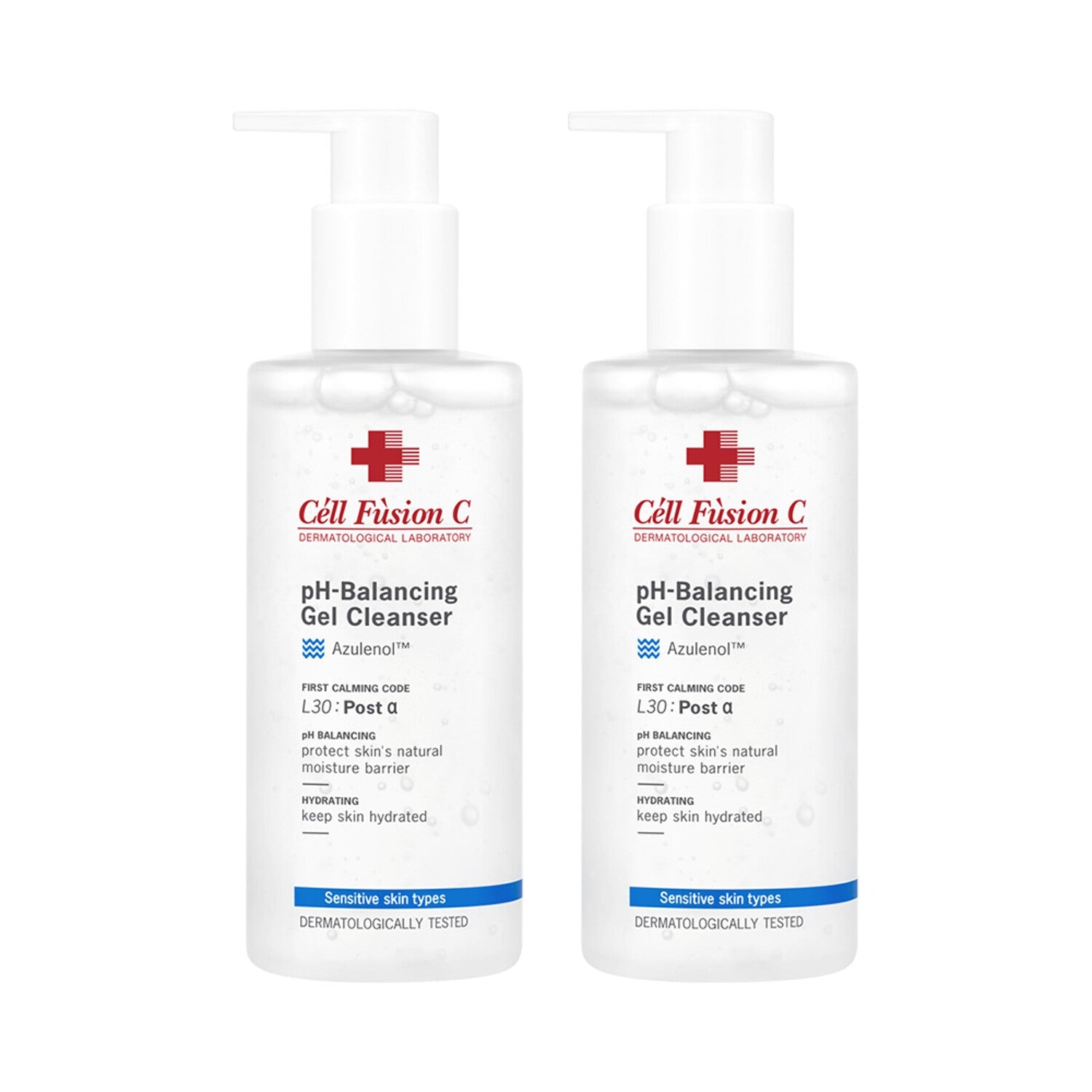 (Matthew) Cell Fusion C pH-Balancing Gel Cleanser Twin Pack (200ml + 200ml) - DODOSKIN