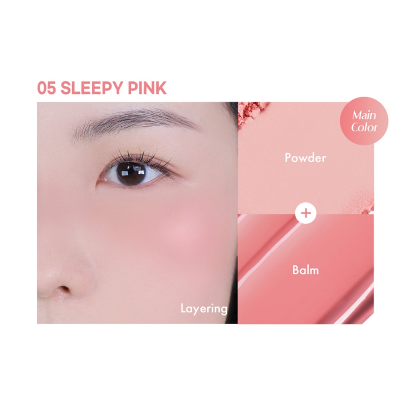 Luna Glow Layer Blur Cheek 8.5g 10 colors