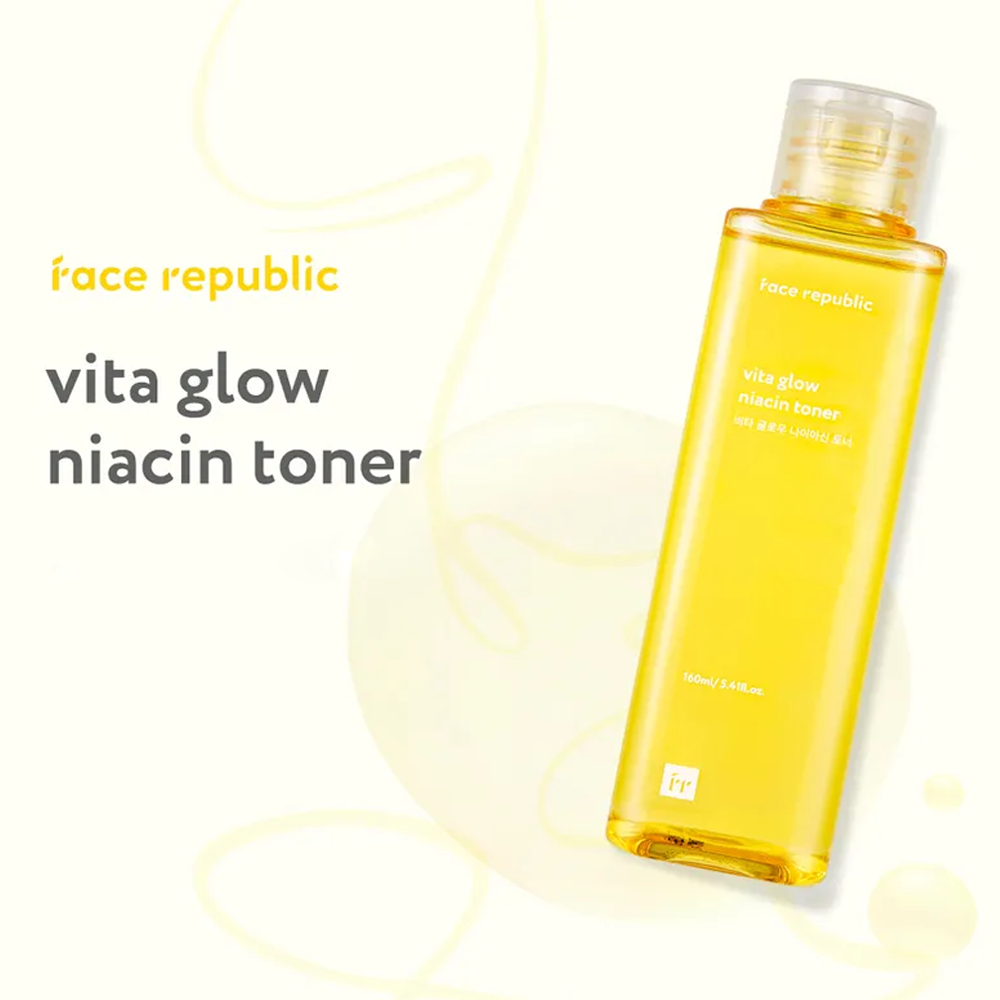 face republic Vita Glow Niacin Toner 160ml - KLO