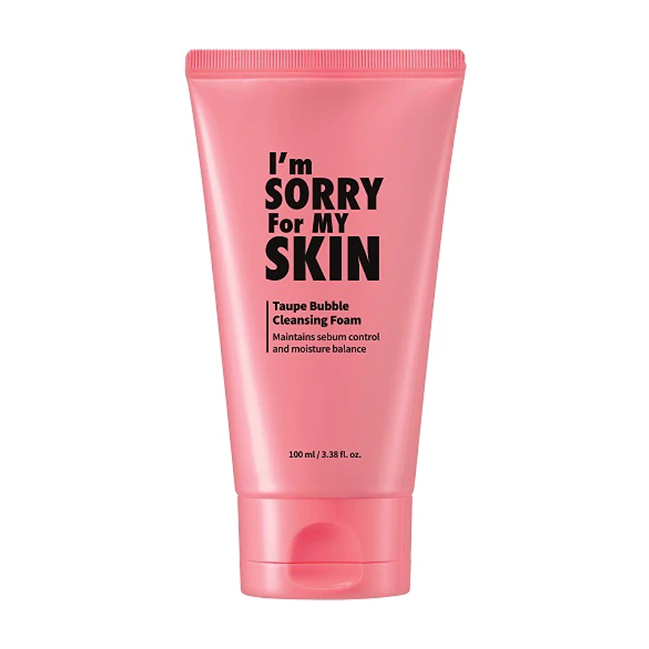 I'm Sorry For My Skin Taupe Bubble Cleansing Foam 100ml - KLO