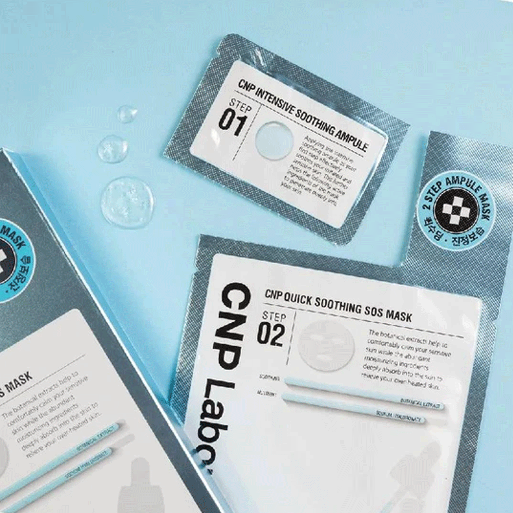 CNP Laboratory Quick Soothing SOS 2step Mask * 5ea - KLO
