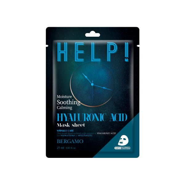 Bergamo Help! Mask Pack Hyaluronic Acid 25ml *10ea - KLO