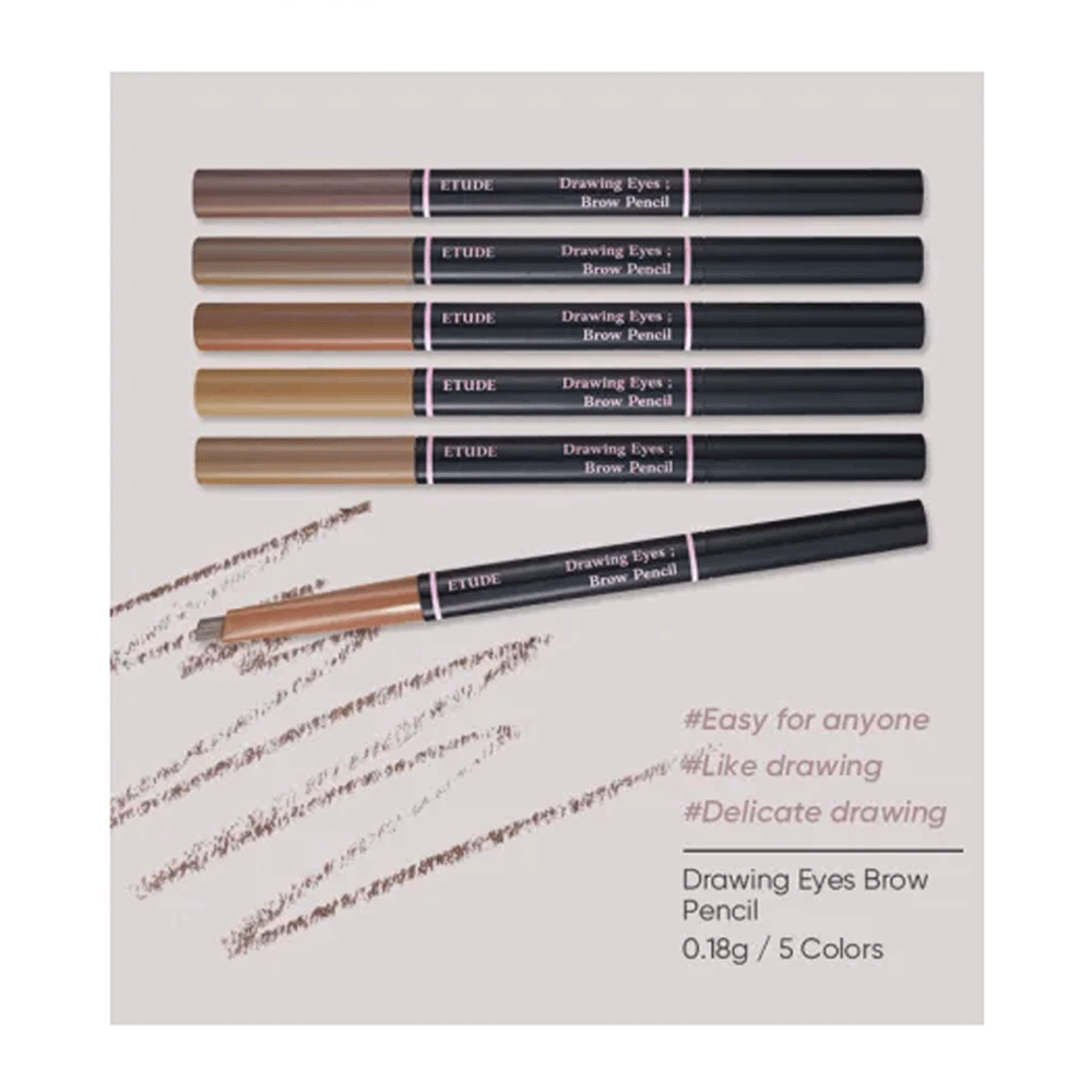 ETUDE HOUSE Drawing Eyes Brow Pencil 0.18g (3 colors) - KLO