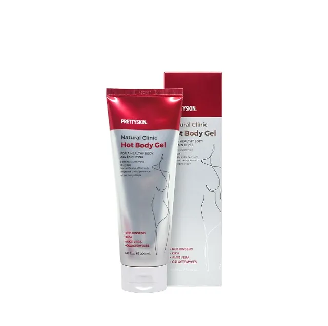 Pretty skin Natural Clinic Hot Body Gel 200ml - KLO