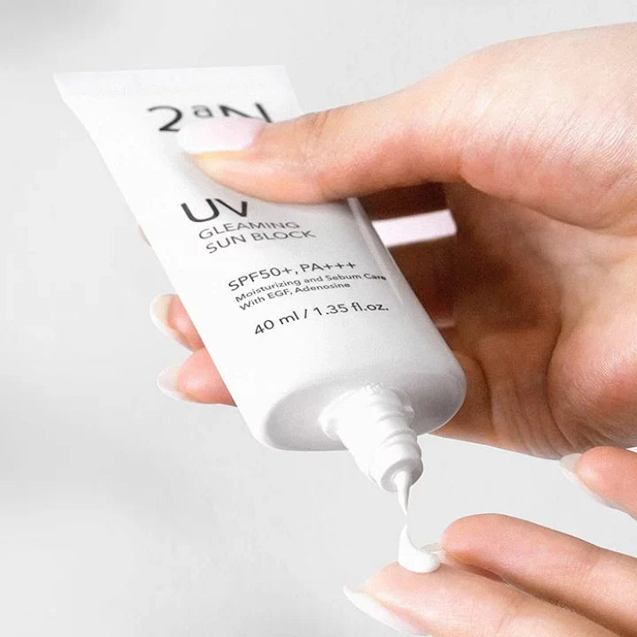 2aN Gleaming Sun Block SPF50+ PA+++ 40ml - KLO