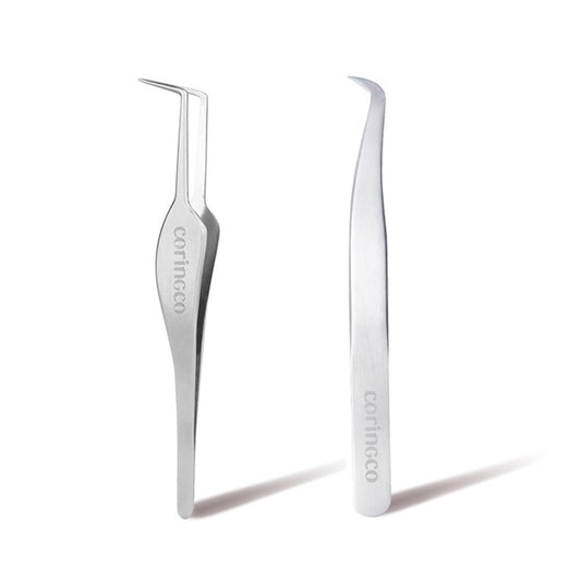 Coringco Pro Fit/Curved Tweezers (Choose 1 of 2)